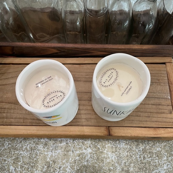 RAE DUNN NEW LARGE SUMMER CANDLES - Picture 2 of 5